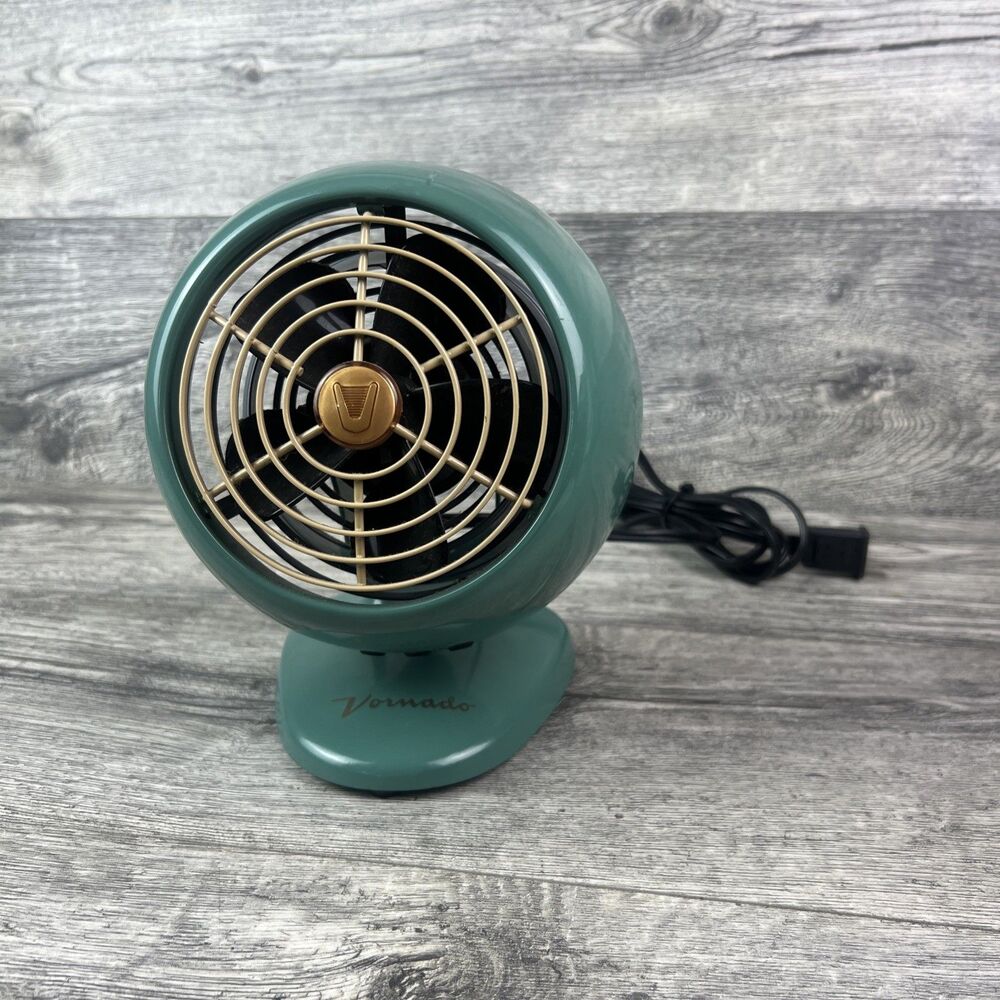 Vornado VFAN Sr. Vintage Style Teal 2-Speed Air Circulator Mini Fan Tested